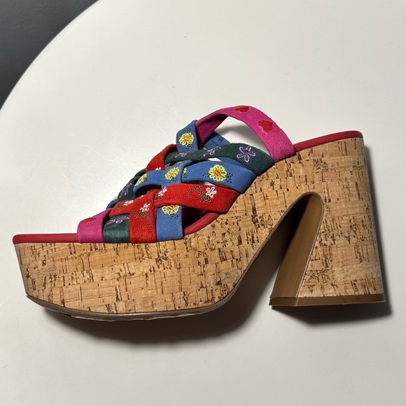 Free People Clog Heels Size 10 - Picture 3 of 4